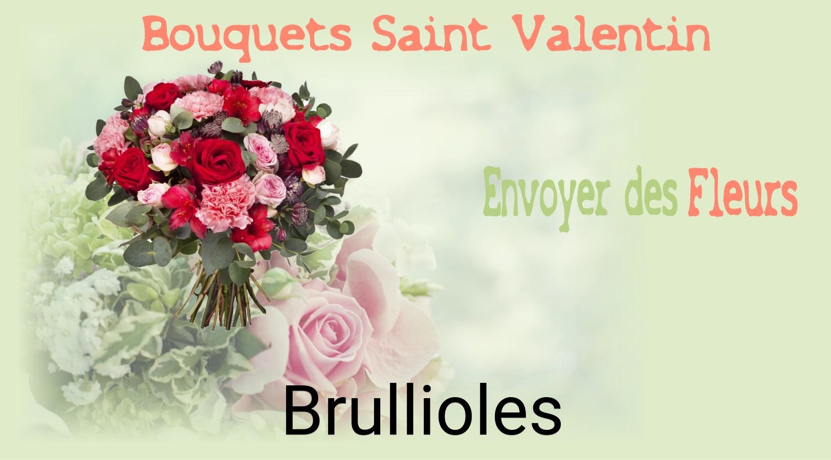Roses de Saint-Valentin livrées à Brullioles